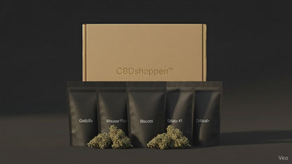 CBDshoppen™ Sample Box – Vælg 5 Varianter (10 g total)